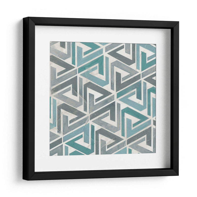 Colección Teal Tille Ii - June Erica Vess | Cuadro decorativo de Canvas Lab