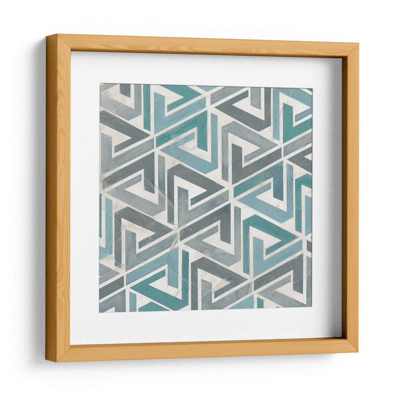 Colección Teal Tille Ii - June Erica Vess | Cuadro decorativo de Canvas Lab