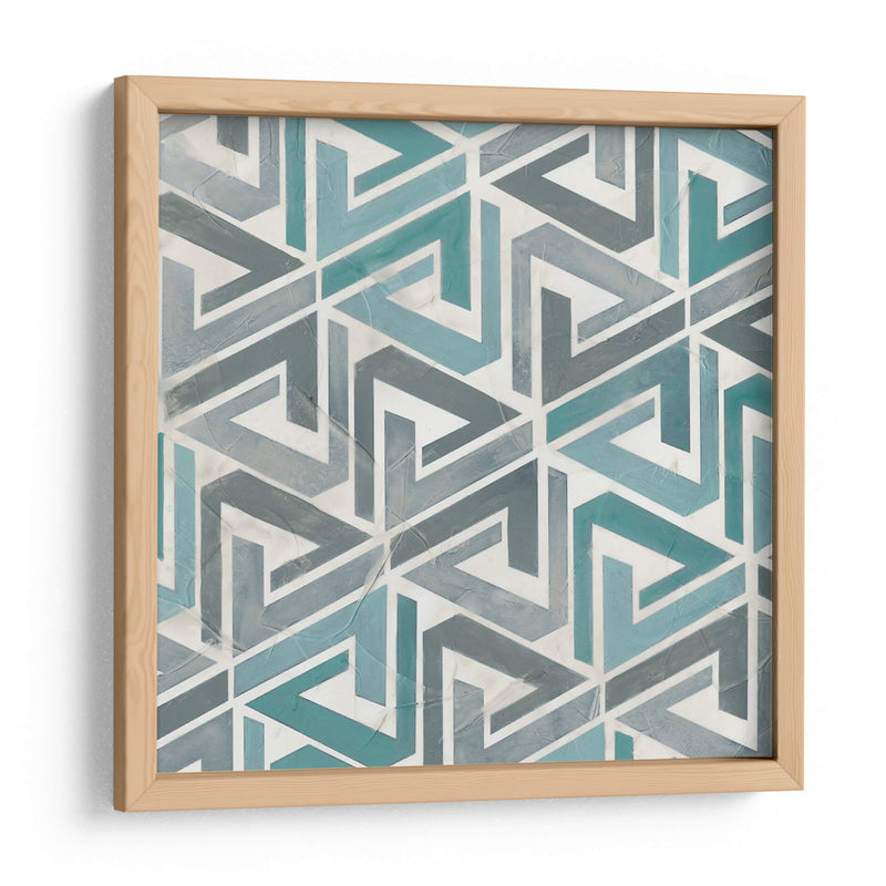 Colección Teal Tille Ii - June Erica Vess | Cuadro decorativo de Canvas Lab