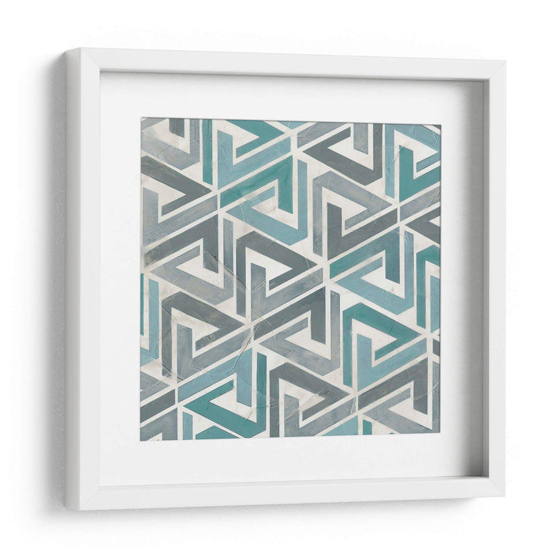 Colección Teal Tille Ii - June Erica Vess | Cuadro decorativo de Canvas Lab