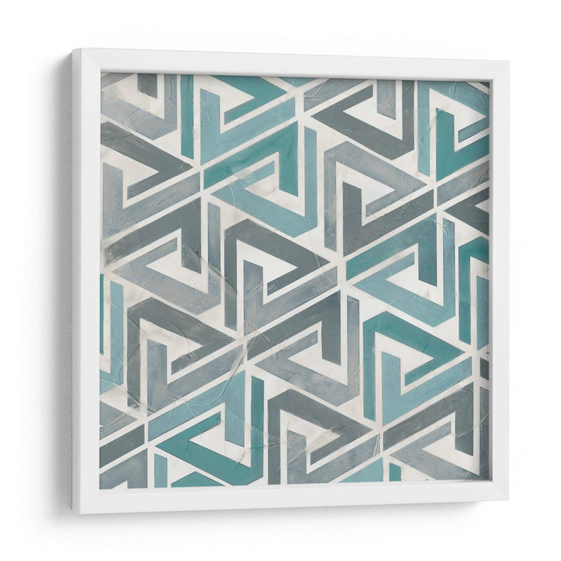 Colección Teal Tille Ii - June Erica Vess | Cuadro decorativo de Canvas Lab