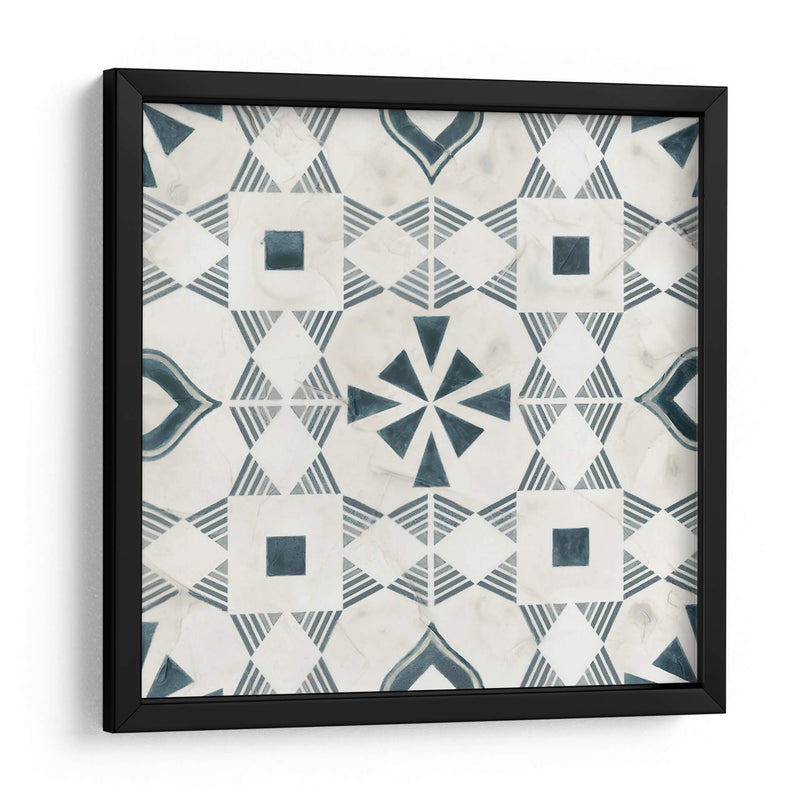 Colección De Azulejos De Teal V - June Erica Vess | Cuadro decorativo de Canvas Lab