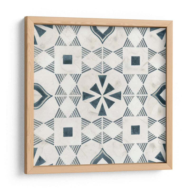 Colección De Azulejos De Teal V - June Erica Vess | Cuadro decorativo de Canvas Lab