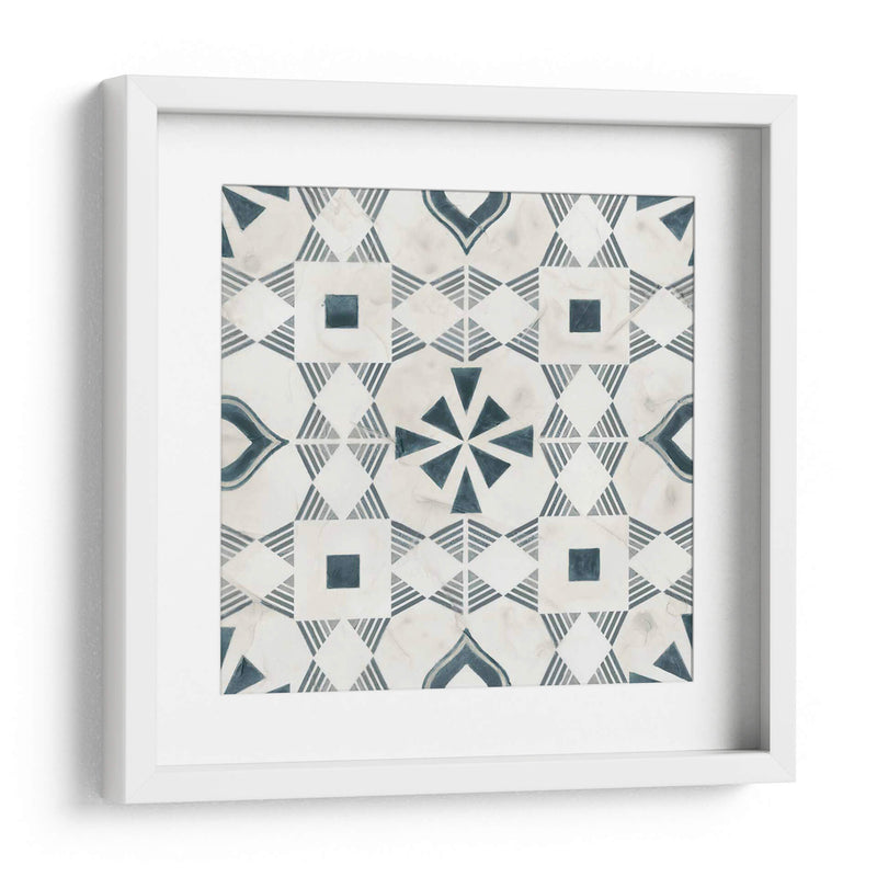 Colección De Azulejos De Teal V - June Erica Vess | Cuadro decorativo de Canvas Lab