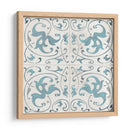 Colección De Azulejos De Teal Viii - June Erica Vess | Cuadro decorativo de Canvas Lab