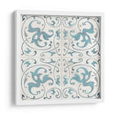 Colección De Azulejos De Teal Viii - June Erica Vess | Cuadro decorativo de Canvas Lab