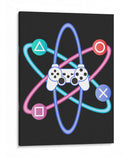 Atomic Gamer - Roge I. Luis | Cuadro decorativo de Canvas Lab