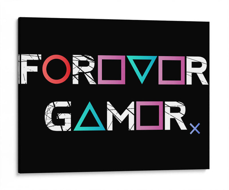 Forever Gamer - Roge I. Luis | Cuadro decorativo de Canvas Lab