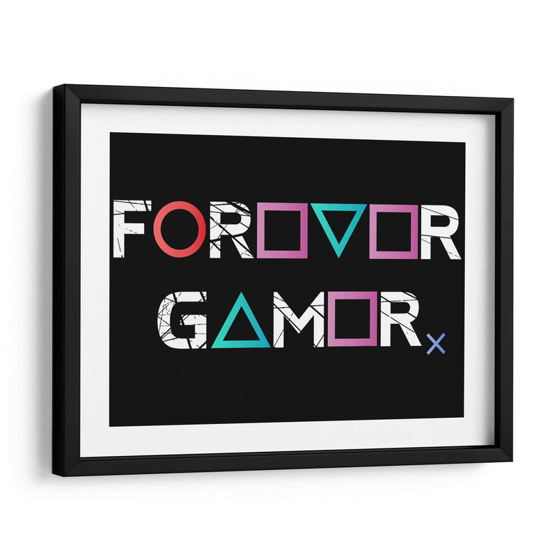 Forever Gamer - Roge I. Luis | Cuadro decorativo de Canvas Lab