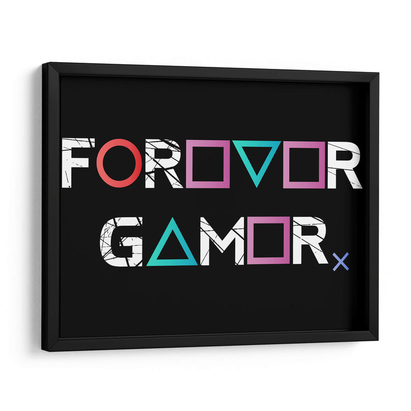 Forever Gamer - Roge I. Luis | Cuadro decorativo de Canvas Lab