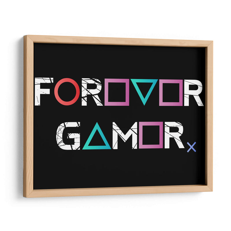Forever Gamer - Roge I. Luis | Cuadro decorativo de Canvas Lab