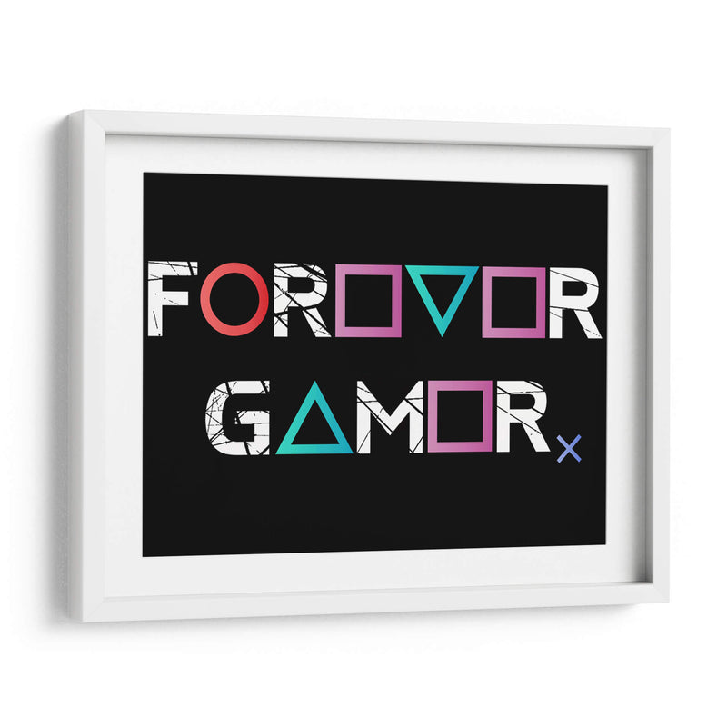Forever Gamer - Roge I. Luis | Cuadro decorativo de Canvas Lab