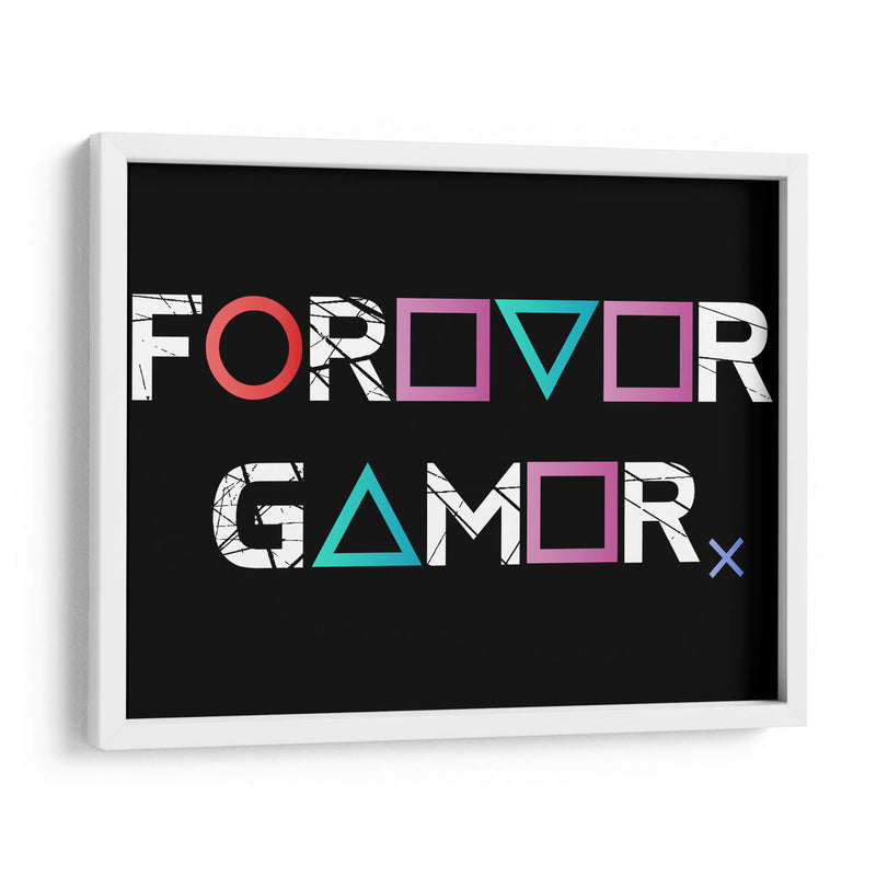 Forever Gamer - Roge I. Luis | Cuadro decorativo de Canvas Lab
