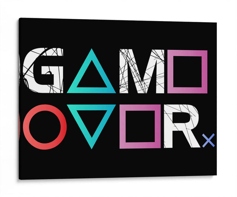 Gamer Over - Roge I. Luis | Cuadro decorativo de Canvas Lab