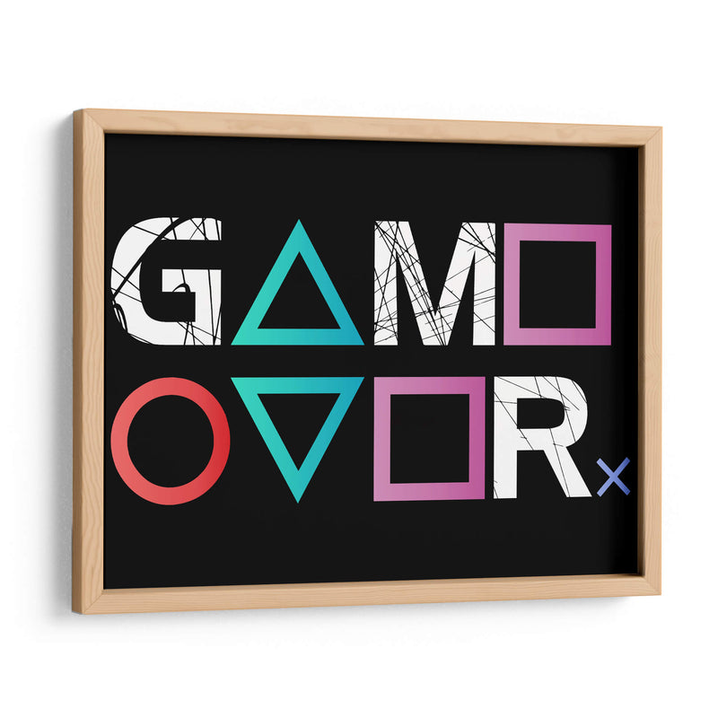 Gamer Over - Roge I. Luis | Cuadro decorativo de Canvas Lab
