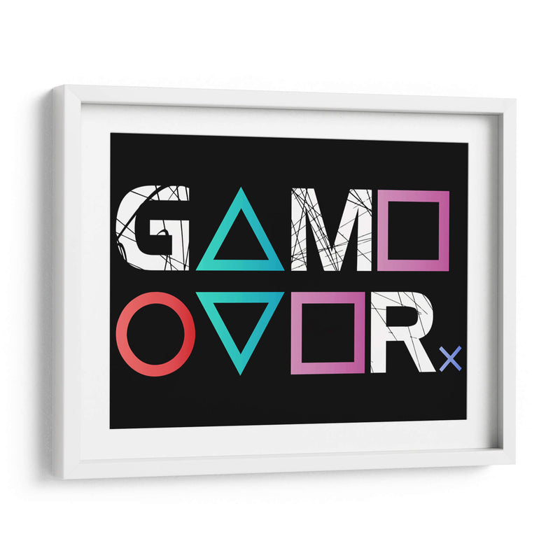 Gamer Over - Roge I. Luis | Cuadro decorativo de Canvas Lab