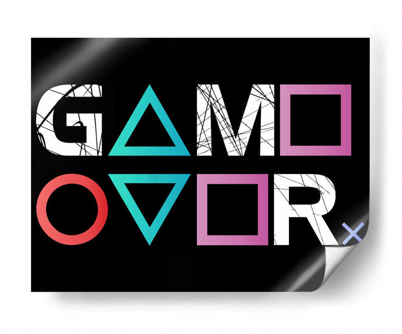 Gamer Over - Roge I. Luis | Cuadro decorativo de Canvas Lab