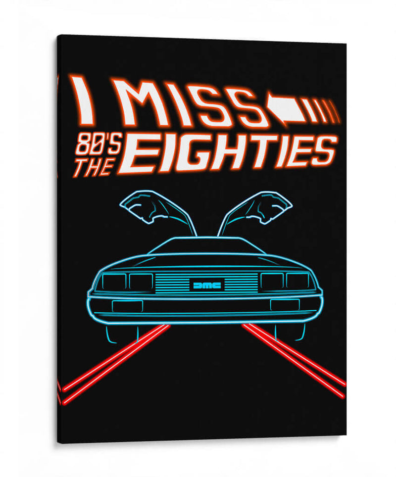 I miss the 80s - Roge I. Luis | Cuadro decorativo de Canvas Lab