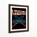 I miss the 80s - Roge I. Luis | Cuadro decorativo de Canvas Lab