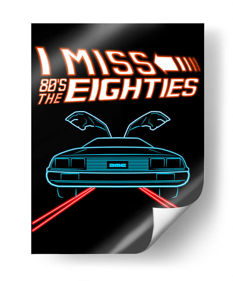 I miss the 80s - Roge I. Luis | Cuadro decorativo de Canvas Lab