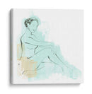 Colorblock Figura Iii - June Erica Vess | Cuadro decorativo de Canvas Lab