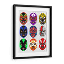 Lucha Libre - Roge I. Luis | Cuadro decorativo de Canvas Lab