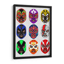 Lucha Libre - Roge I. Luis | Cuadro decorativo de Canvas Lab