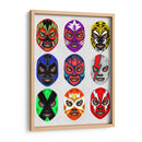 Lucha Libre - Roge I. Luis | Cuadro decorativo de Canvas Lab