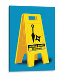 Ninja Zone - Roge I. Luis | Cuadro decorativo de Canvas Lab