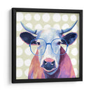 Bovino Ii Con Gafas - Victoria Borges | Cuadro decorativo de Canvas Lab