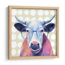 Bovino Ii Con Gafas - Victoria Borges | Cuadro decorativo de Canvas Lab
