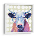 Bovino Ii Con Gafas - Victoria Borges | Cuadro decorativo de Canvas Lab