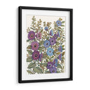 Hollyhocks En Flor I - Tim OToole | Cuadro decorativo de Canvas Lab