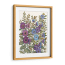 Hollyhocks En Flor I - Tim OToole | Cuadro decorativo de Canvas Lab