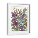 Hollyhocks En Flor I - Tim OToole | Cuadro decorativo de Canvas Lab