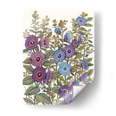 Hollyhocks En Flor I - Tim OToole | Cuadro decorativo de Canvas Lab