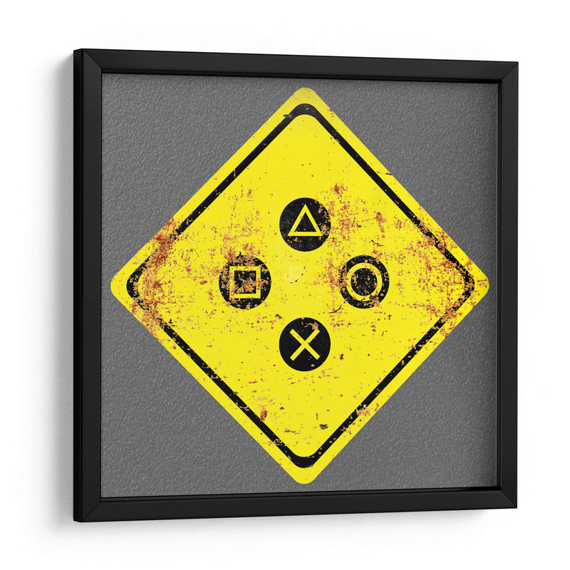 Playstation Zone - Roge I. Luis | Cuadro decorativo de Canvas Lab