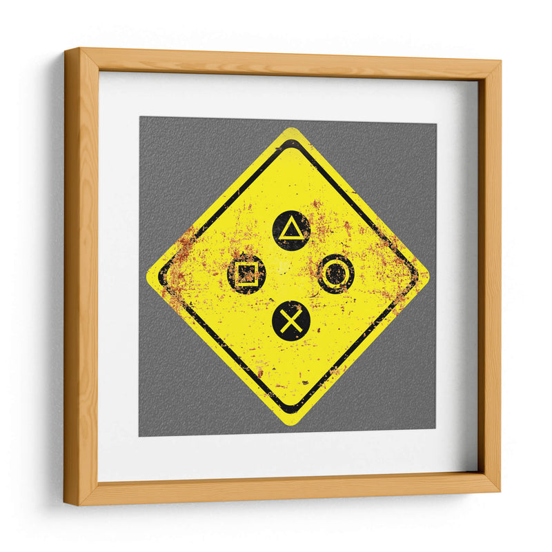 Playstation Zone - Roge I. Luis | Cuadro decorativo de Canvas Lab