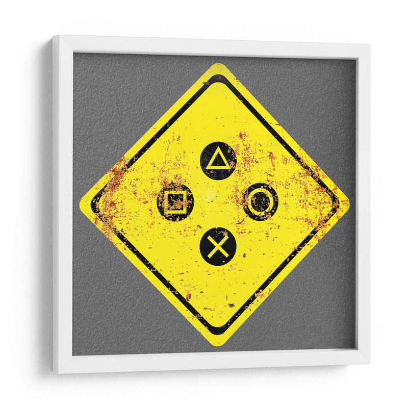 Playstation Zone - Roge I. Luis | Cuadro decorativo de Canvas Lab