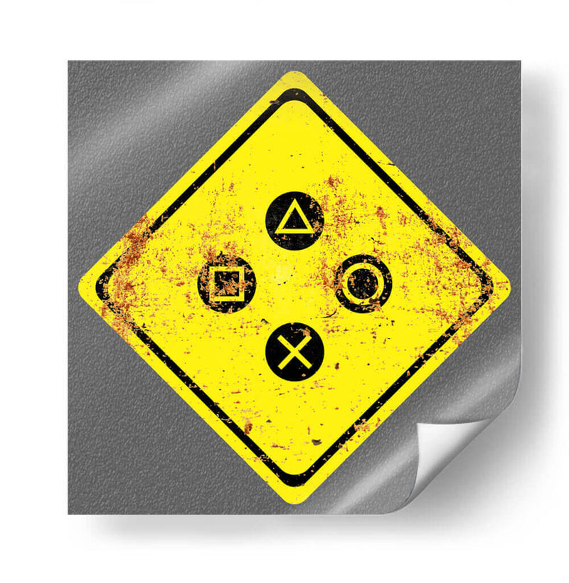 Playstation Zone - Roge I. Luis | Cuadro decorativo de Canvas Lab