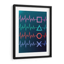 Pulso cardíaco gamer - Roge I. Luis | Cuadro decorativo de Canvas Lab