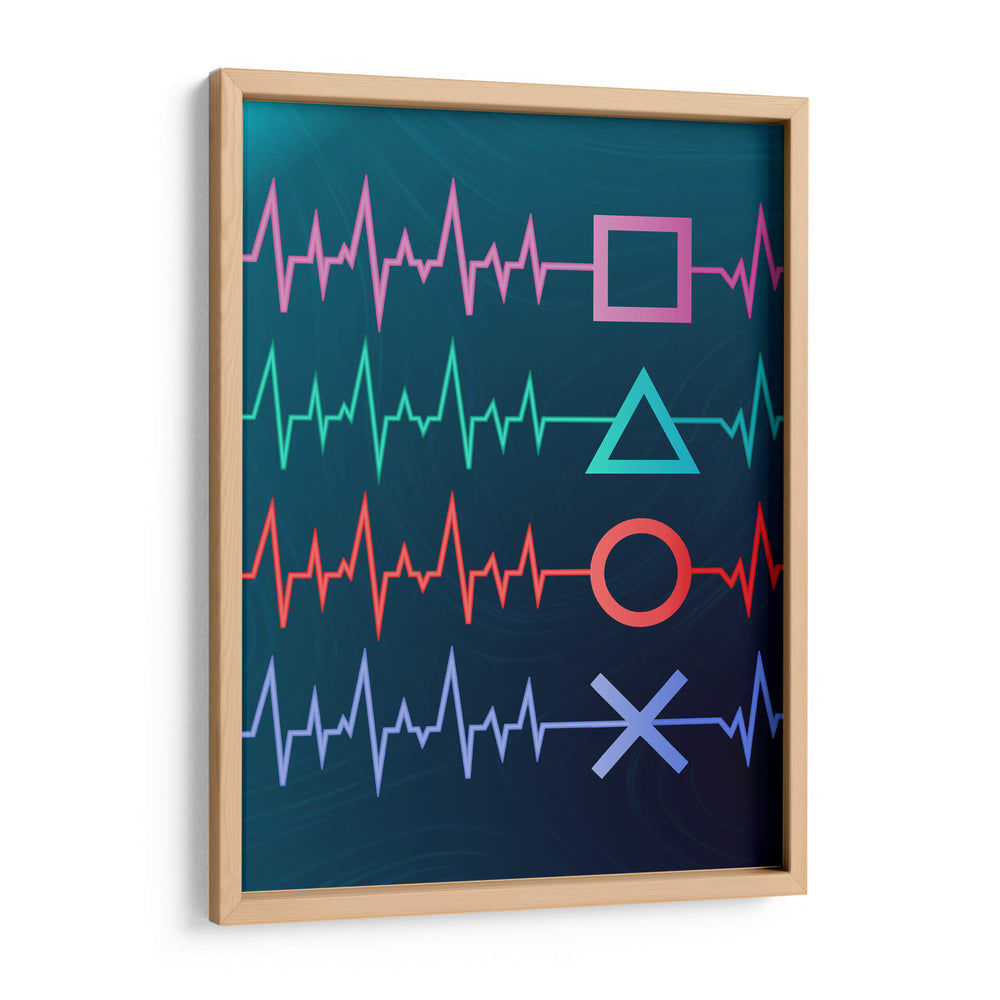Pulso cardíaco gamer - Roge I. Luis | Cuadro decorativo de Canvas Lab