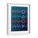 Pulso cardíaco gamer - Roge I. Luis | Cuadro decorativo de Canvas Lab