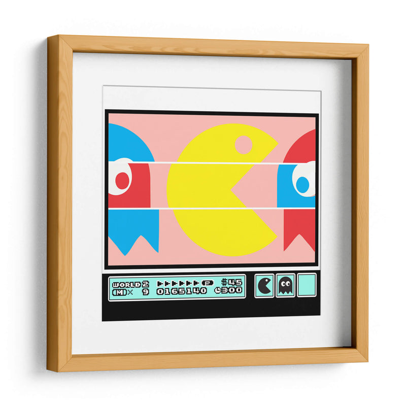 Ruleta Pac-man - Roge I. Luis | Cuadro decorativo de Canvas Lab