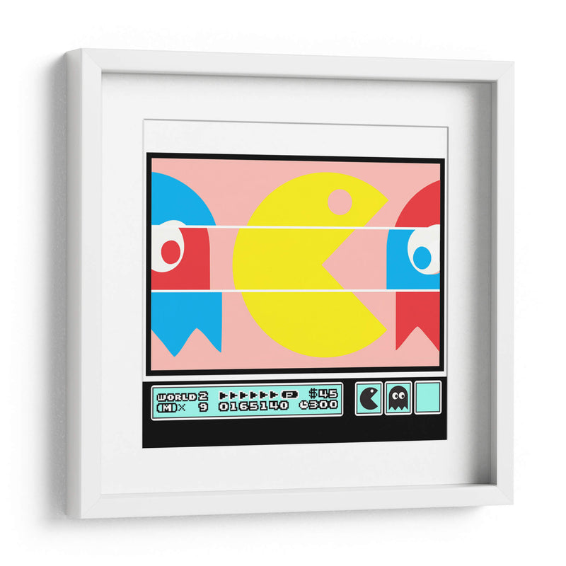 Ruleta Pac-man - Roge I. Luis | Cuadro decorativo de Canvas Lab
