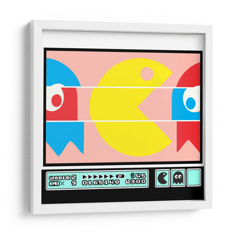 Ruleta Pac-man - Roge I. Luis | Cuadro decorativo de Canvas Lab