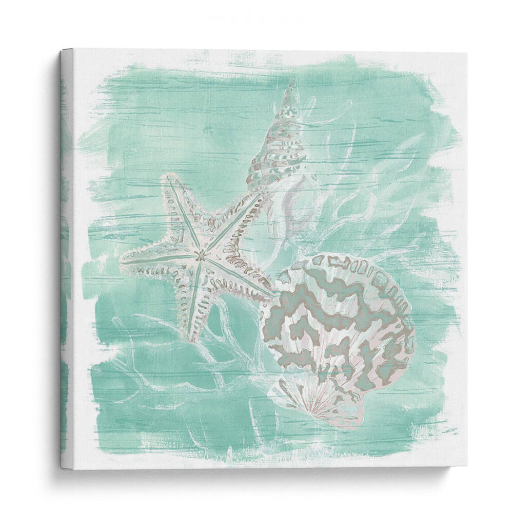 Surgimiento De Shell Degradado Ii - June Erica Vess | Cuadro decorativo de Canvas Lab