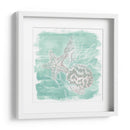 Surgimiento De Shell Degradado Ii - June Erica Vess | Cuadro decorativo de Canvas Lab