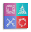 Símbolos Gamer - Roge I. Luis | Cuadro decorativo de Canvas Lab