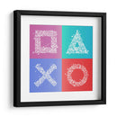 Símbolos Gamer - Roge I. Luis | Cuadro decorativo de Canvas Lab